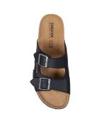 Schwarze Ghita Sandalen