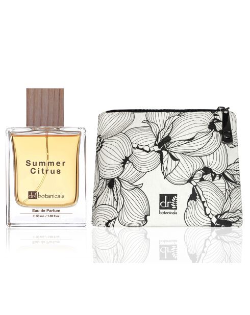 Eau de Parfum summer citrus avec pochette - 50 ml