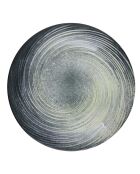 Service de table en Porcelaine crème/vert/noir - 24 pièces