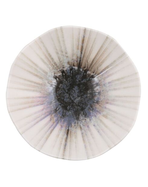 Service de table en Porcelaine multicolore - 24 pièces