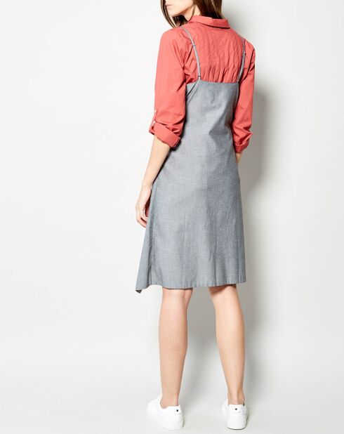 Grijze katoenen jurk Rodriguez