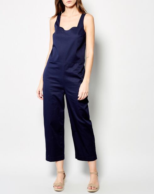 Combinaison Ysis en Coton bleu marine