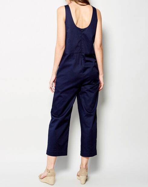 Combinaison Ysis en Coton bleu marine