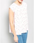 Top Tutifrou imprimé rose pâle