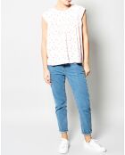 Top Tutifrou imprimé rose pâle