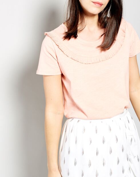 T-Shirt Avril en Coton blush