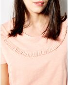 T-Shirt Avril en Coton blush