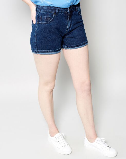 Short en Jean Iceland bleu