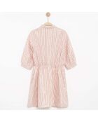 Robe Rainy en Coton mélangé à carreaux rose