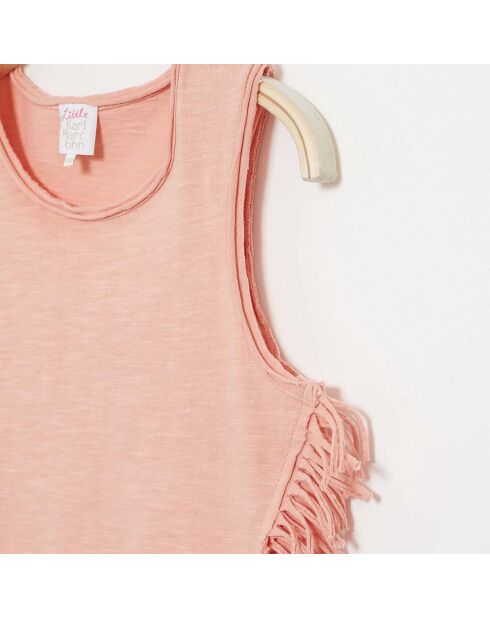 Top Tankosy en Coton rose