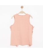 Top Tankosy en Coton rose