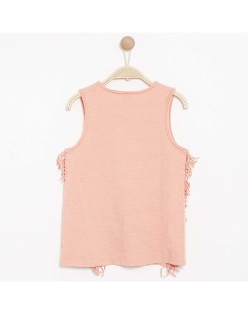 Top Tankosy en Coton rose