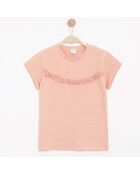 T-Shirt Tofrangy en Coton rose