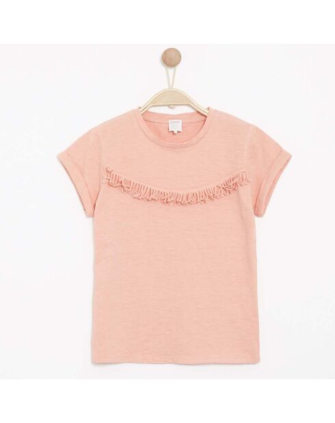 T-Shirt Tofrangy en Coton rose