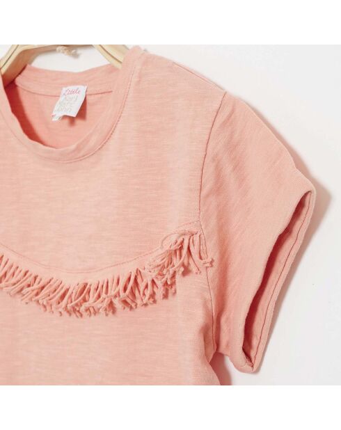 T-Shirt Tofrangy en Coton rose