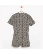 Combinaison Yasmy en Coton bleu marine