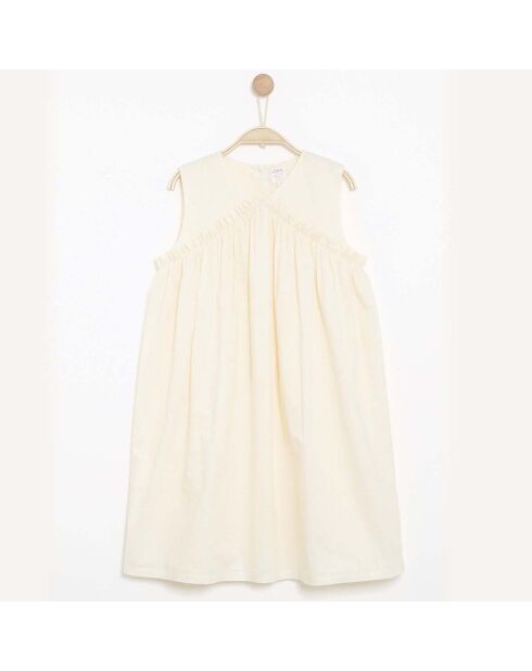 Robe Rosabely en Coton crème