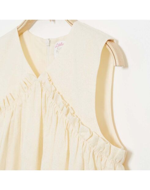 Robe Rosabely en Coton crème