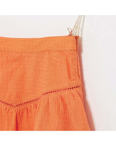 Jupe Jabaly en Coton orange