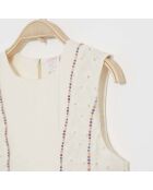 Robe Revery en Coton crème