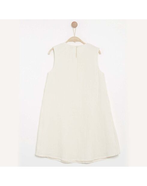 Revery crèmekleurige katoenen jurk