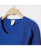 Top Tioly en Coton bleu royal