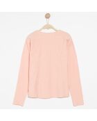 Top Tioly en Coton rose