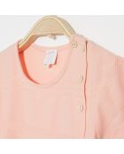 T-Shirt Tressy en Coton rose