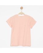 T-Shirt Tressy en Coton rose