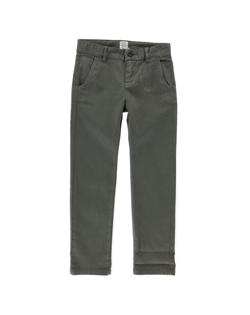 Pantalon Aigu en Coton kaki