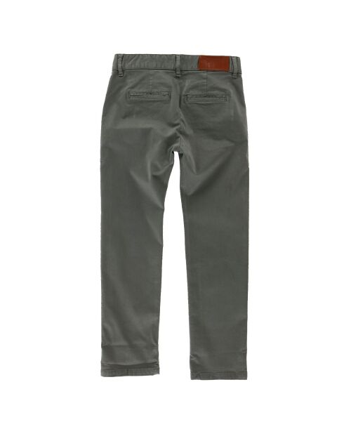 Pantalon Aigu en Coton kaki