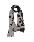 Écharpe 100% Laine Lucius blanche - 65x220 cm