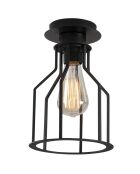 Suspension Alacati  noire - 17x26 cm