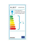 Suspension Alacati  noire - 17x26 cm