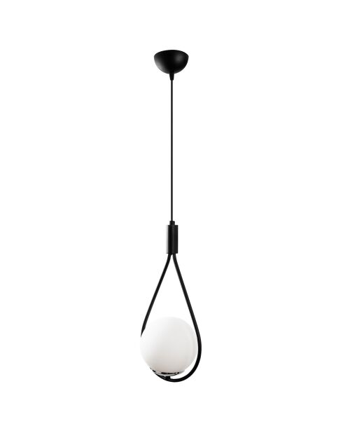 Sospensione nera Mudoni - 20x15x136 cm
