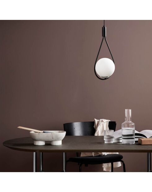 Sospensione nera Mudoni - 20x15x136 cm