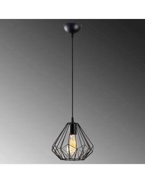 Suspension Diamond  noire - 23x117 cm