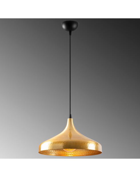 Suspension Tattoo  doré/noir - 36x36x118 cm