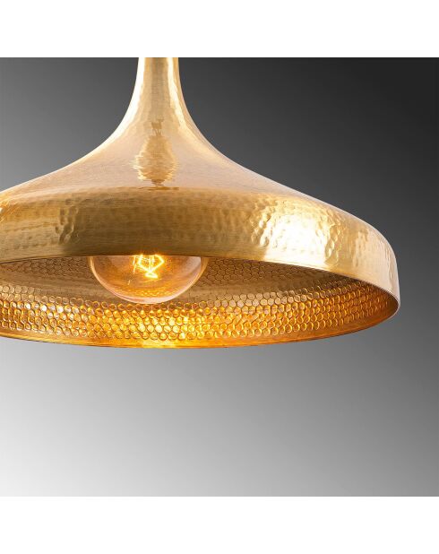 Suspension Tattoo  doré/noir - 36x36x118 cm