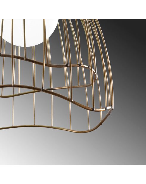 Suspension Zeyno  vintage - 25x25x41 cm