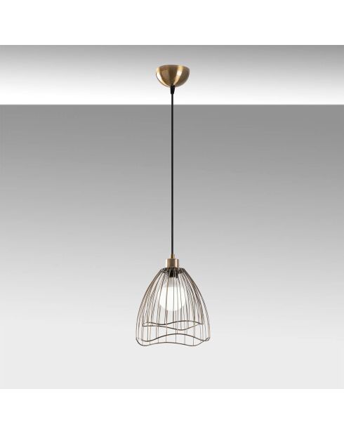 Suspension Zeyno  vintage - 25x25x41 cm