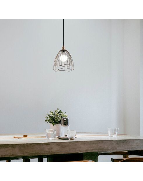Suspension Zeyno  vintage - 25x25x41 cm