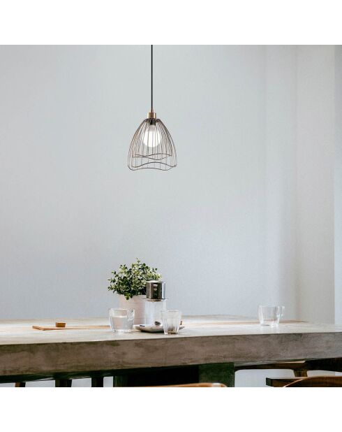 Suspension Zeyno  vintage - 25x25x41 cm