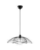 Suspension Farac  noire - 50x50x31 cm