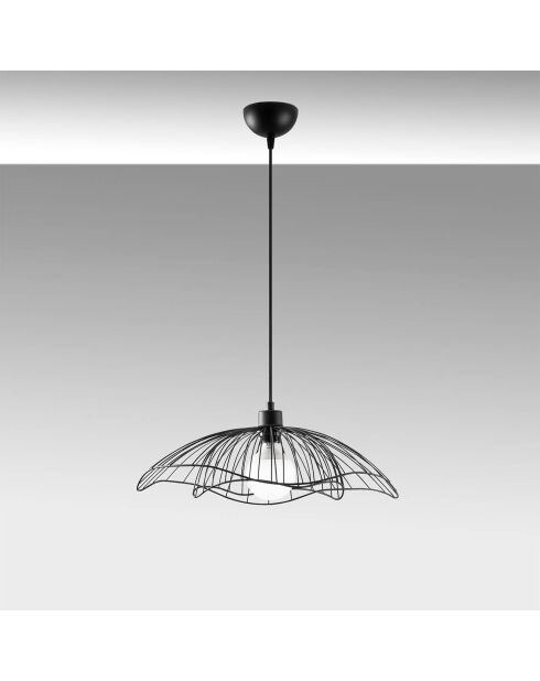 Suspension Farac  noire - 50x50x31 cm