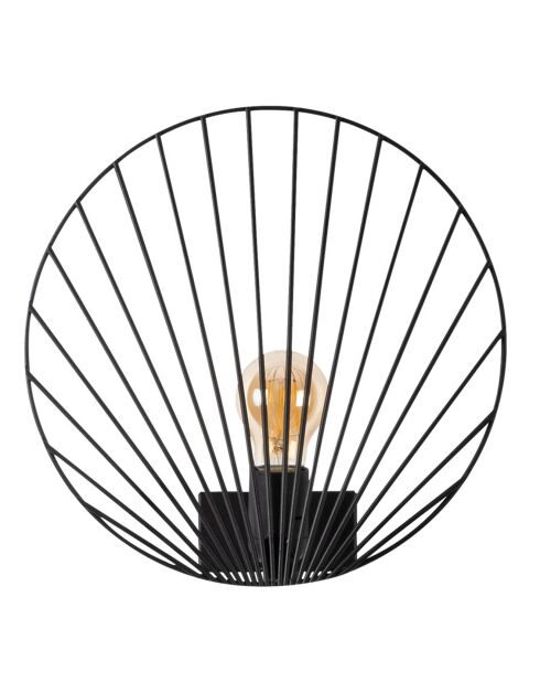 Byisoo schwarze Wandleuchte - 30x12x30 cm