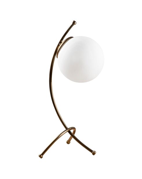 Lampe de table Yay  vintage/blanc - 23x18x43 cm