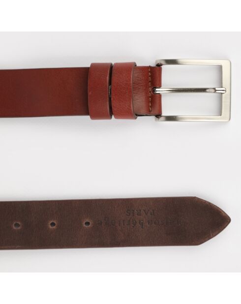 Ceinture en Cuir Giulio marron