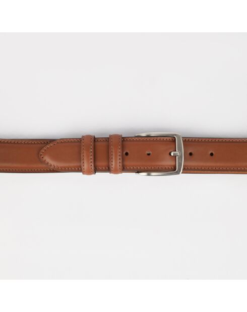 Ceinture en Cuir Mario camel