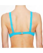 Haut de maillot de bain triangle souple La Jean's Beauty turquoise